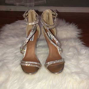 Steve Madden Sparkle Strappy Heels